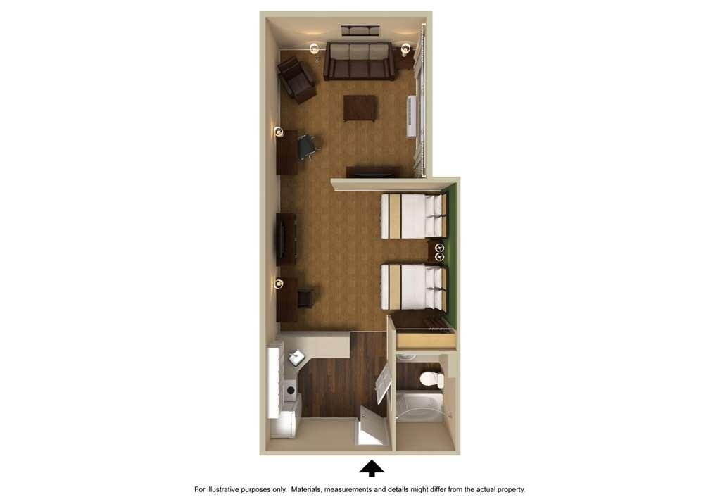 Extended Stay America Suites - Milwaukee - Waukesha Habitación foto